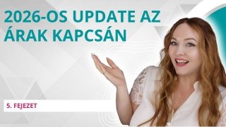 2026-os UPDATE az árak kapcsán