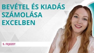 Bevétel és kiadás számolása Excelben