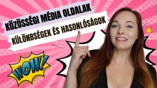 Különböző közösségi média oldalak: hasonlóságok és különbségek