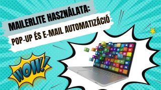 MailerLite Pop-up készítés és automatizáció