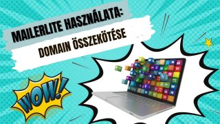 Domain hozzákapcsolása a MailerLite-hoz