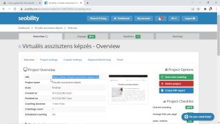 SEO gyakorlat: Profi VA képzés videója