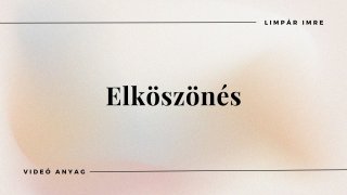 Elköszönés