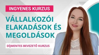 Vállalkozói elakadások és megoldások